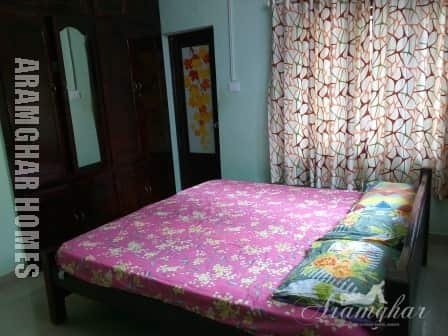 2 bedroom ac house for short stay in chingavanam, kottayam